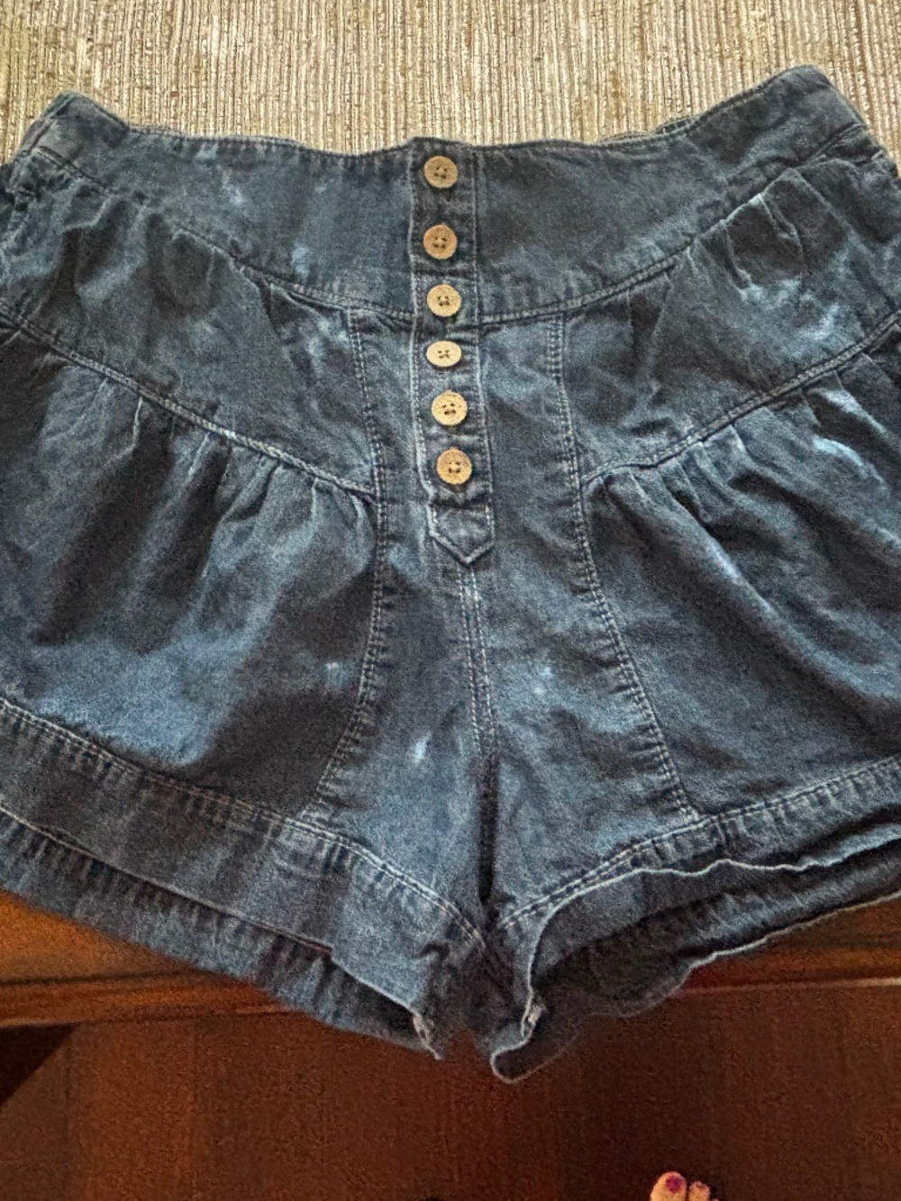 Free People Fleur Denim Shorts denim medium